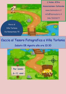 Caccia al tesoro fotografica a Villa Torlonia per bambini e famiglie