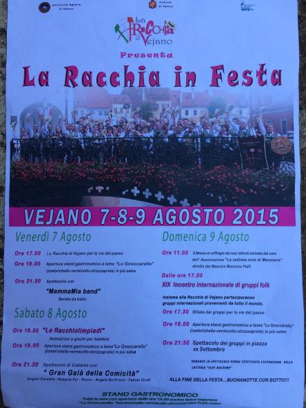 La Racchia in festa