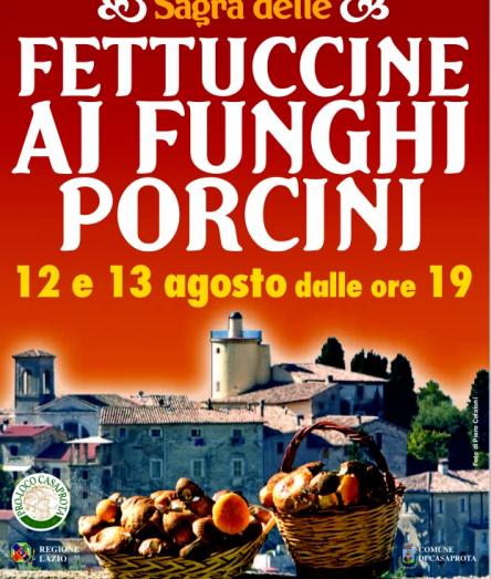 Sagra delle fettuccine ai funghi porcini