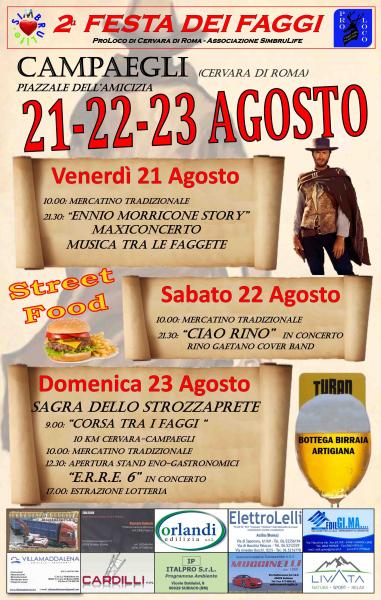 FESTA DEI FAGGI E SAGRA DELLO STROZZAPRETE