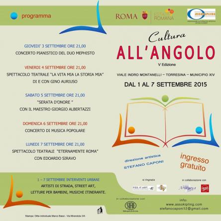 ESTATE ROMANA 2015 – COMUNE DI ROMA