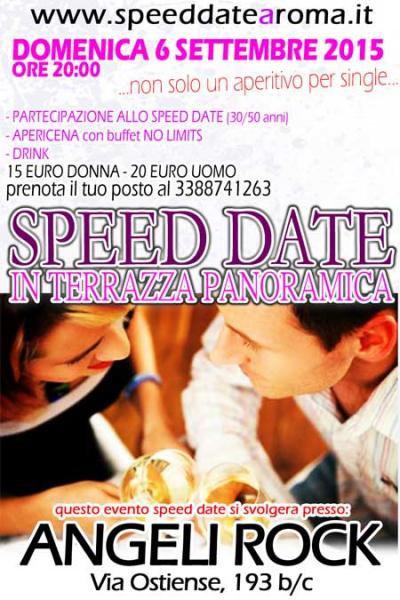 6-09-2015 evento Speed Date a Roma @ Angeli Rock