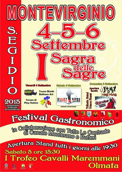 SAGRA DELLE SAGRE