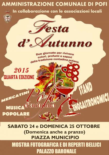POFI D'AUTUNNO