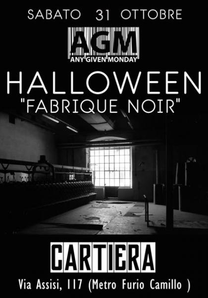 La notte di Halloween si balla nella ex cartiera con Any Given Monday