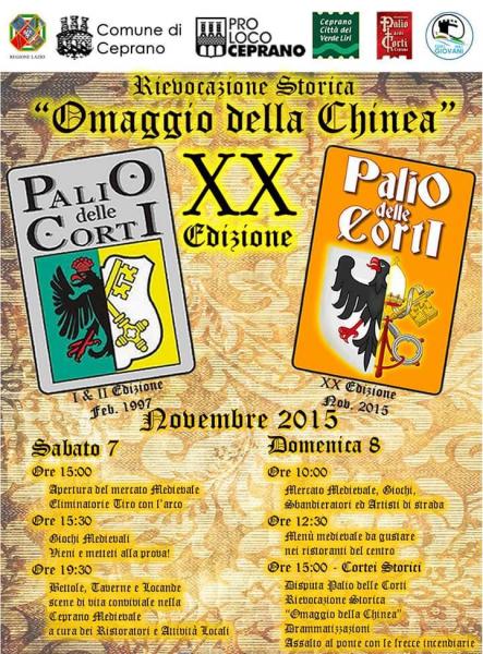 Palio delle Corti e Mercatino Medievale a Ceprano (Fr)