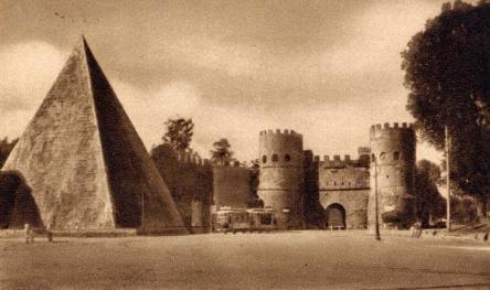 La Piramide Cestia - visita guidata - apertura straordinaria e gratuita - domenica 15 novembre, h 11