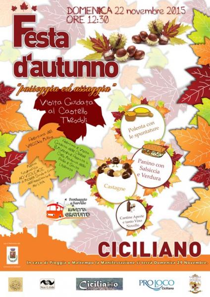 FESTA D'AUTUNNO