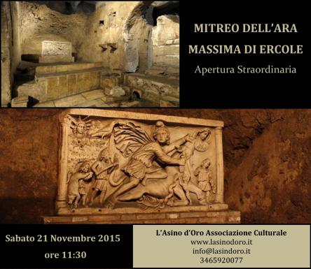 Il Mitreo dell’Ara Massima di Ercole