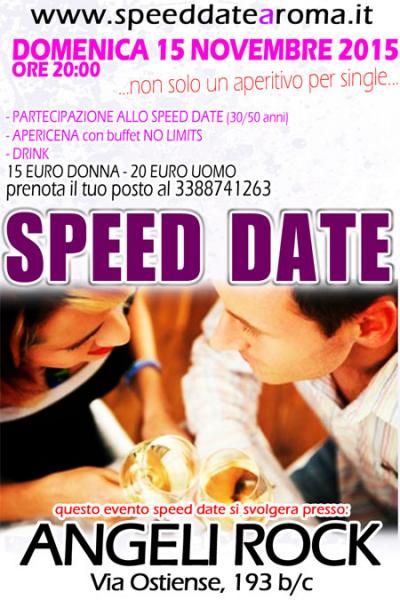 15-11-2015 evento Speed Date a Roma @ Angeli Rock