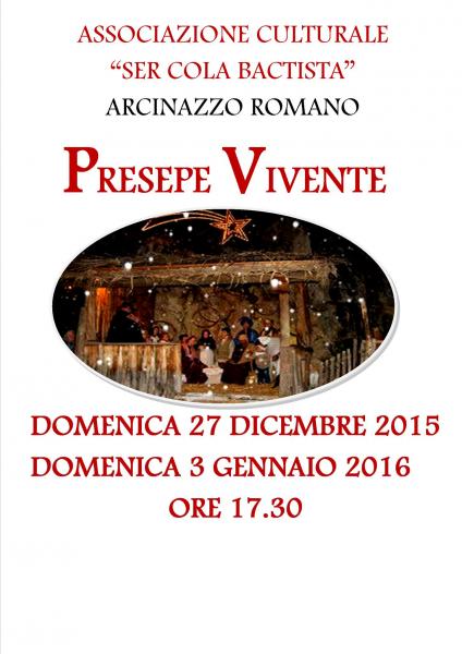 PRESEPE VIVETE