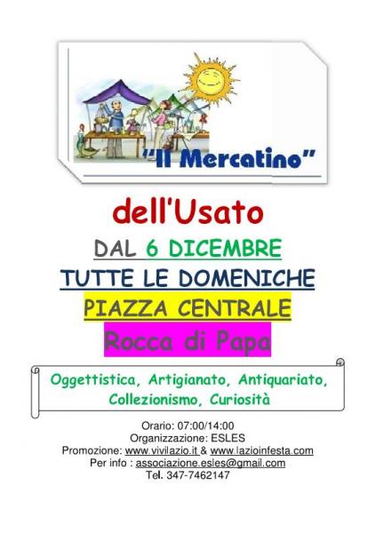 Mercatino dell'Usato