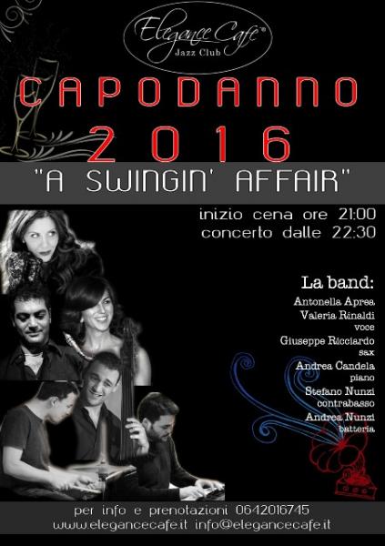 Il Capodanno swing dell’Elegance con la all-star-band A swingin’ affair