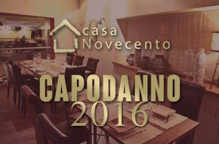 CAPODANNO 2016 RISTORANTE CASA 900