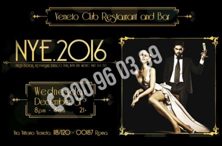CAPODANNO 2016 VENETO RESTAURANT ROMA