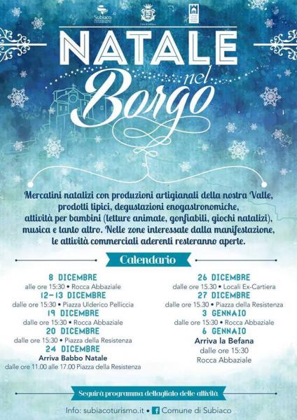 Natale nel Borgo di Subiaco
