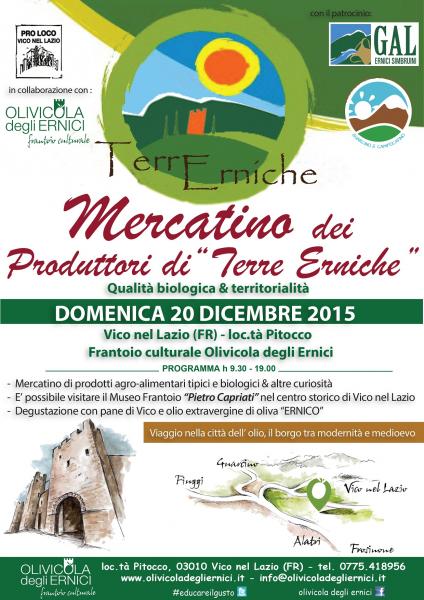“Mercatino dei produttori di Terre Erniche”