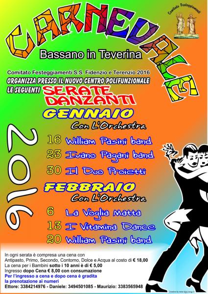 Carnevale Danzante Bassano in Teverina(VT)