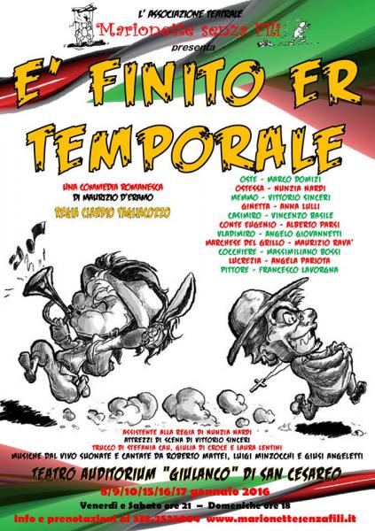 E' FINITO ER TEMPORALE