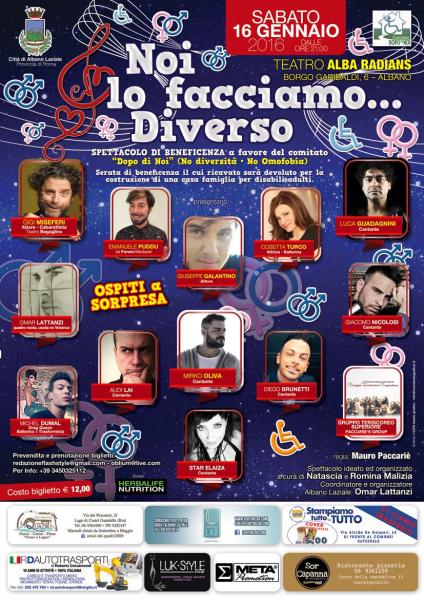 “Noi lo facciamo…diverso”