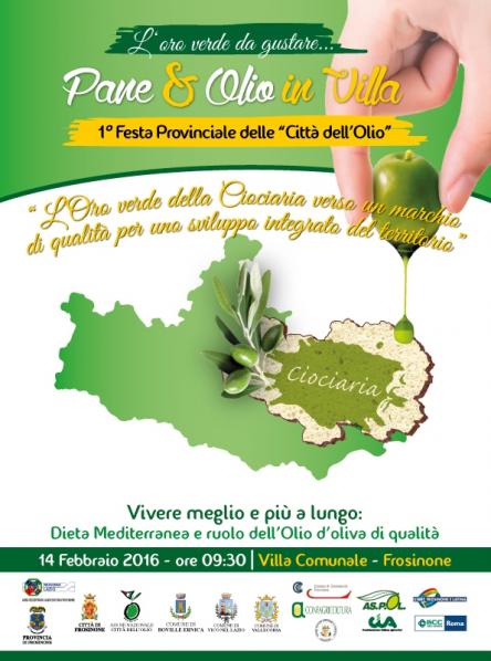 L’Oro verde da gustare….Pane & Olio in Villa