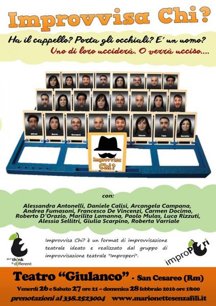 IMPROVVISA CHI?