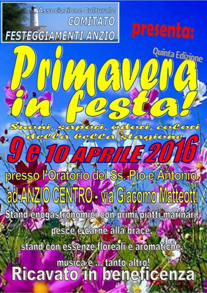 PRIMAVEA IN FESTA! 5a Edizione