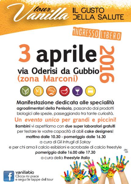 VANILLA: IL TOUR PIU’ GUSTOSO DELLA CAPITALE FA TAPPA A VIA ODERISI DA GUBBIO