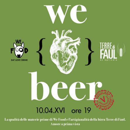 We Food nelle Terre di Faul: la birra vien mangiando!
