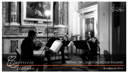 Capriccio Italiano Festival 2016 – 3°appuntamento