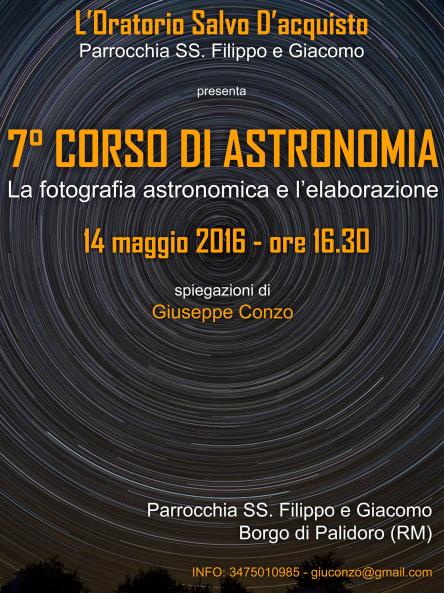 7° Corso di Astronomia