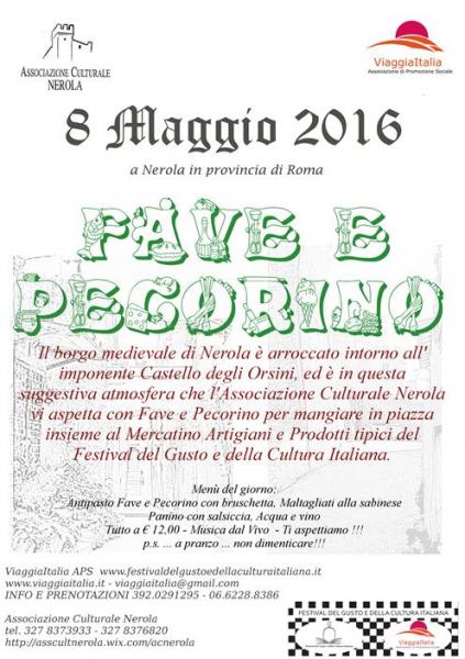 Sagra Fave e Pecorino a Nerola