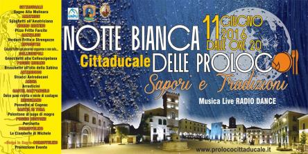 Notte bianca delle Pro Loco