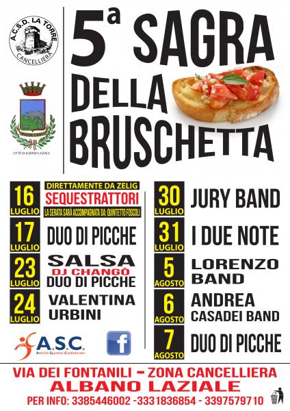 5^sagra della bruschetta 2016