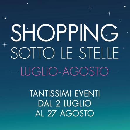 Shopping sotto le stelle
