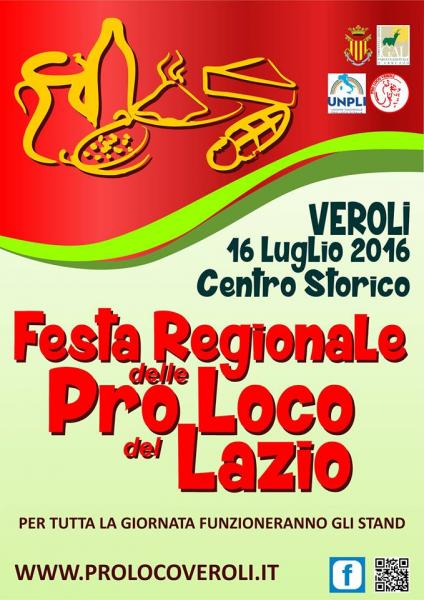 VI FESTA REGIONALE DELLE PRO LOCO DEL LAZIO