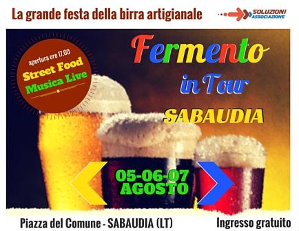 Fermento in Tour Sabaudia
