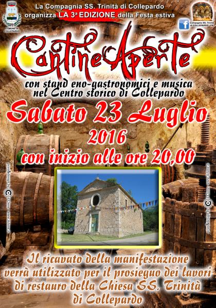 CANTINE APERTE 2016