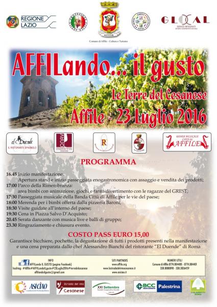 AFFIlando il Gusto 2016 