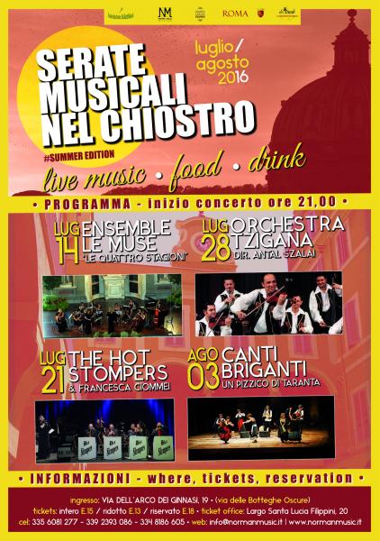 Serate Musicali nel Chiostro