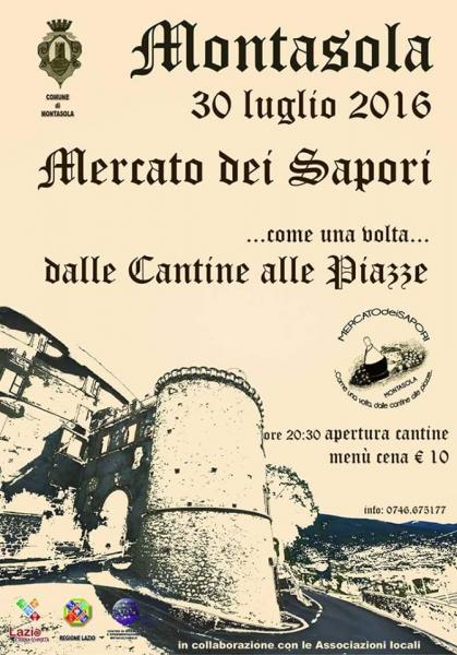 Mercato dei Sapori.. Come una volta.. dalle Cantine alle Piazze
