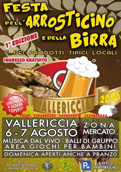 FESTA ARROSTICINI E BIRRA