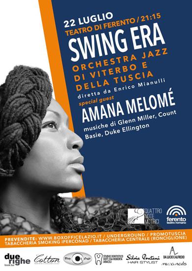 Swing Era: il concerto di Enrico Mianulli e dell’Orchestra Jazz di Viterbo e della Tuscia a Ferento