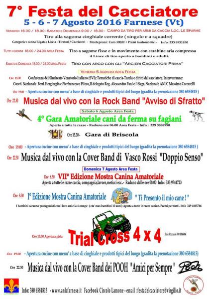 festa del cacciatore