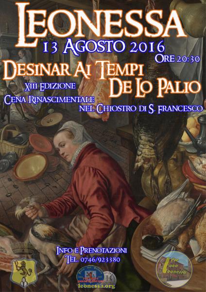 Desinar ai Tempi de lo Palio