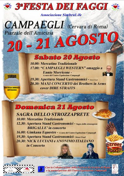 FESTA DEI FAGGI E SAGRA DELLO STROZZAPRETE
