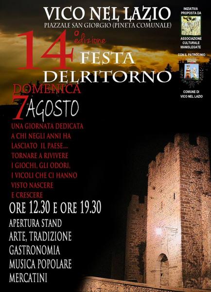 FESTA DEL RITORNO