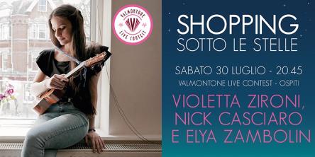 Violetta Zironi, Nick Casciaro ed Elya Zambolin ospiti al Valmontone Live Contest