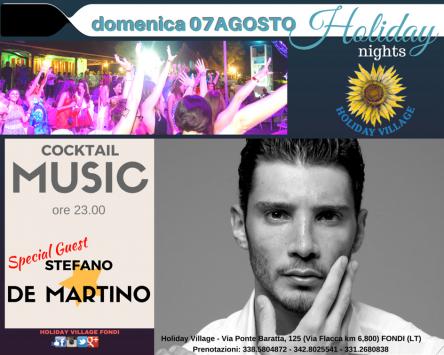 Cocktail Music con STEFANO DE MARTINO