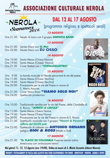 Nerola Summer 2016